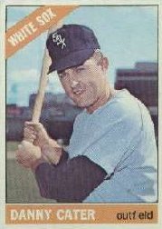 1966 Topps Baseball Cards      398     Danny Cater